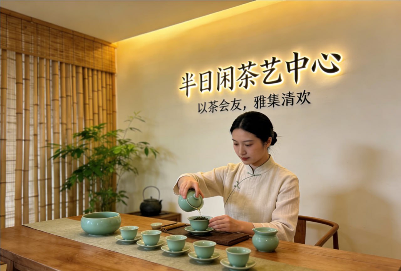 半日闲茶艺中心 - 偷得浮生半日，坐享一盏茶香
